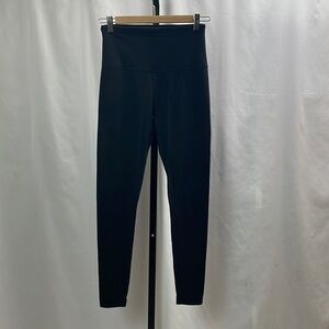 Lysse Women’s Black Leggings with Wide Waistband, Size Small